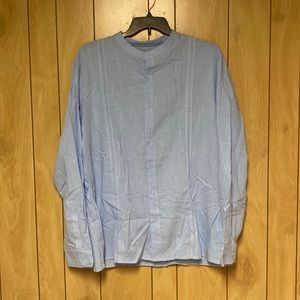 Gafeng Long Sleeve Linen Shirt